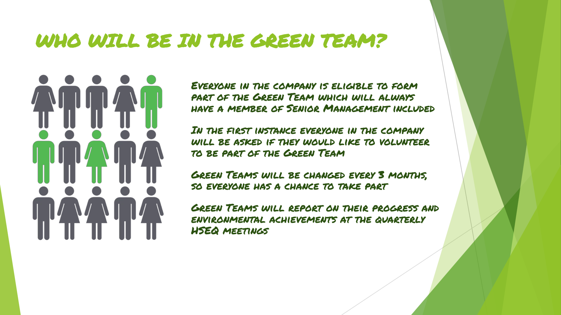 08 Who Is In The Green Team